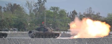 第二作戰區「正義操演」實彈射擊 展現防衛能量