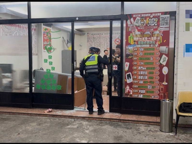 酒後滋事毀損麻將館  吉安警迅速帶案嚴辦