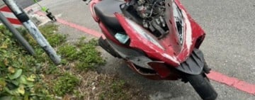 汽機車路口相撞 騎士重傷送醫