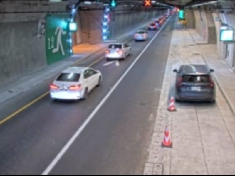 清明連假首日蘇花南下車流湧現