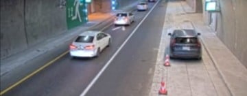 清明連假首日蘇花南下車流湧現