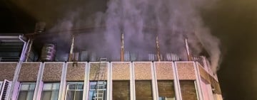 花蓮市富強路和裕民路口驚傳火警