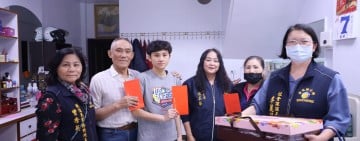 新城鄉突發事件造成3名鄉親受傷 鄉長何禮臺啟動關懷機制發放慰問金