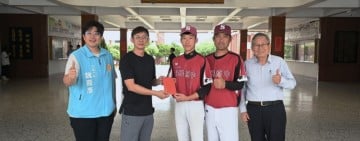 花蓮市公所媒合民間資源力挺四維高中軟式棒球隊