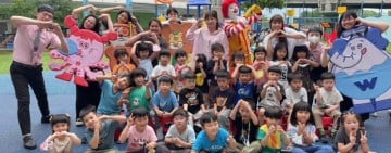 麥當勞叔叔前進花蓮市幼 宣導正確洗手步驟