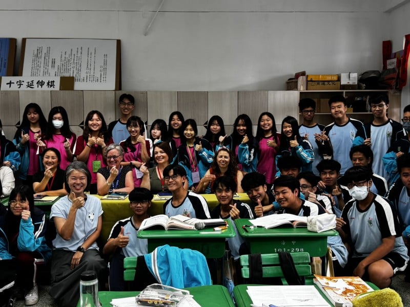 海星中學參與美國國務院「傅爾布萊特計畫」 美國現職教師團隊駐點三日 聚焦英語教學亮點