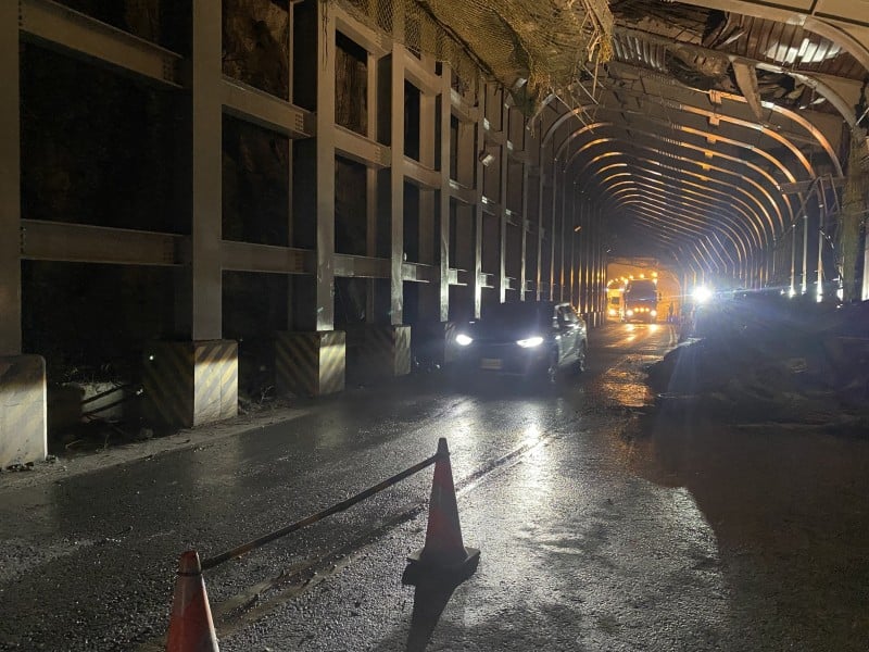 蘇花公路落石搶通恢復通行　和仁至崇德段解除封閉改單線管制