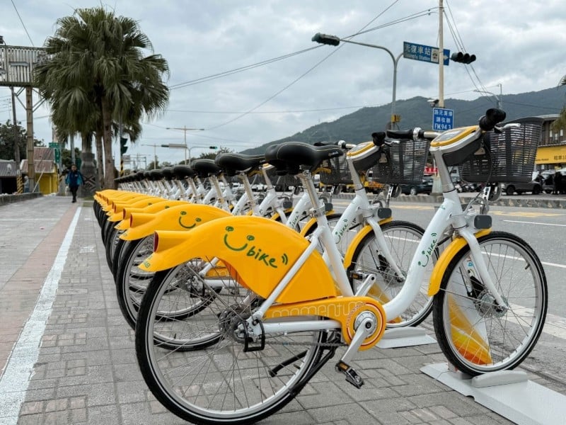 花蓮綠色旅行上路 150處公共自行車站打造低碳觀光
