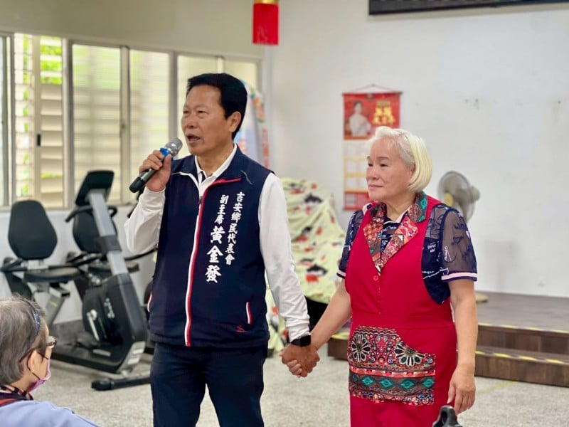 深入地方不停歇！黃金發副主席深入社區 與鄉親面對面交流