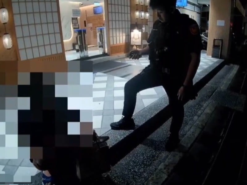 男子涉嫌持刀滋事恐嚇 花警強勢控制依法送辦