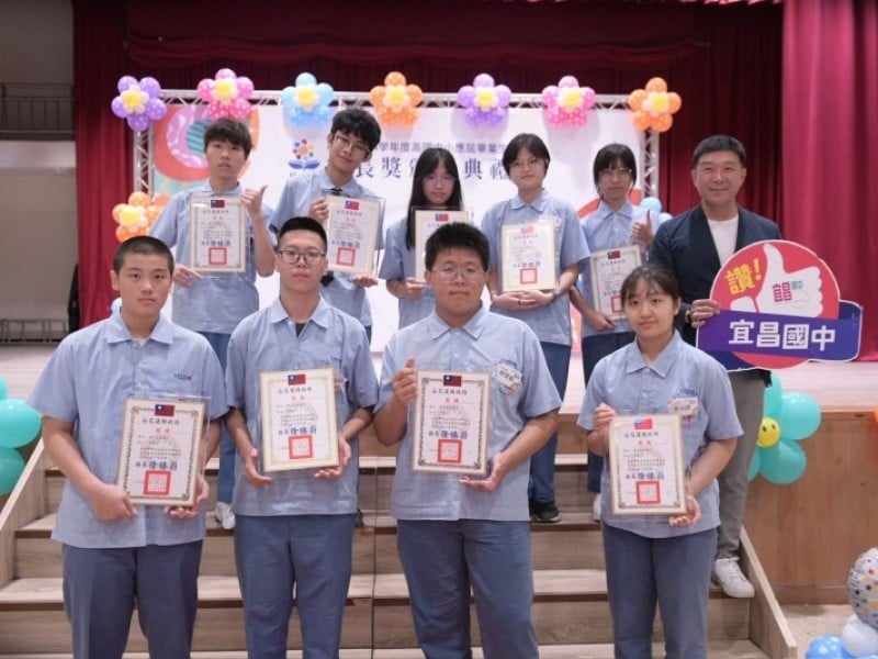 宜昌國中教育會考成績亮眼