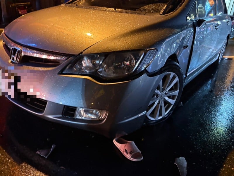 起步未注意釀三車連環撞！吉安警籲起步車應禮讓直行車