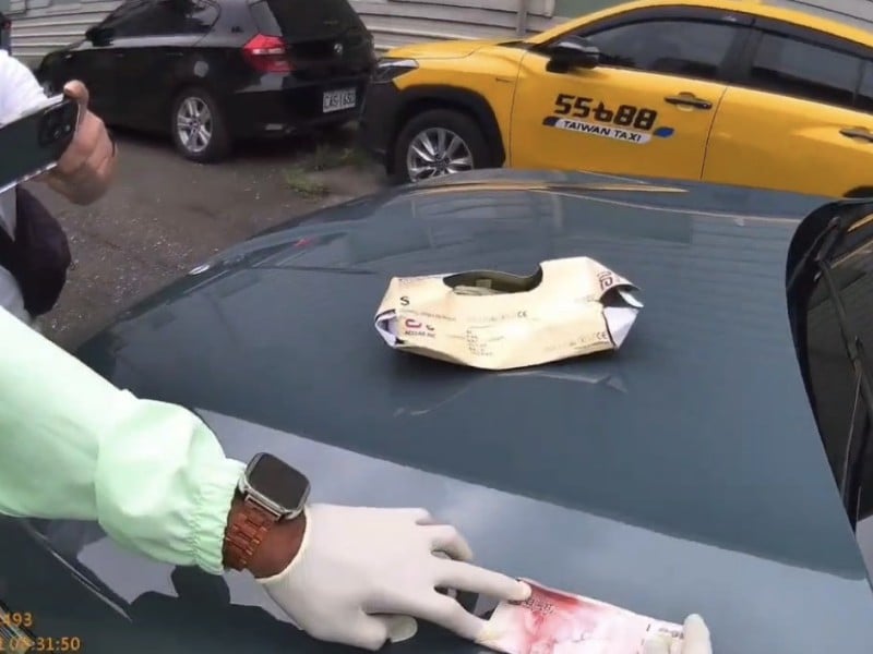 「毒駕」就像「移動炸彈」上路栽了 ! BMW男百元鈔藏K毒 