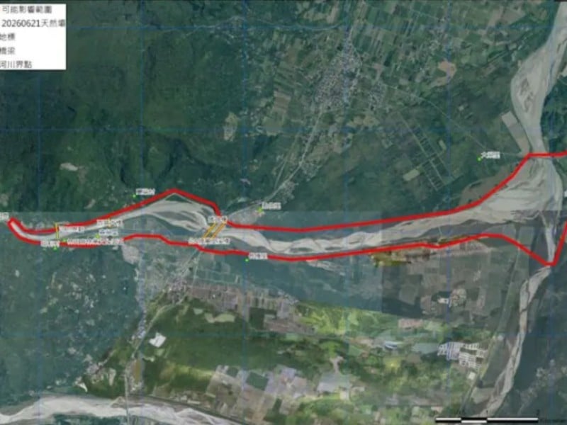 萬里溪堰塞湖黃色警戒「解除」