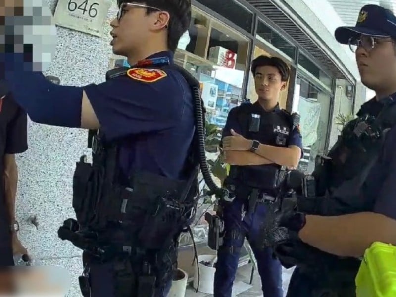 出事故還持刀 原來毒駕兼酒駕