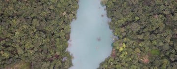萬里溪堰塞湖暫時解除黃色警戒