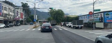 花蓮新城警車車禍畫面曝光　警車車頭嚴重毀損　肇因待警方釐清