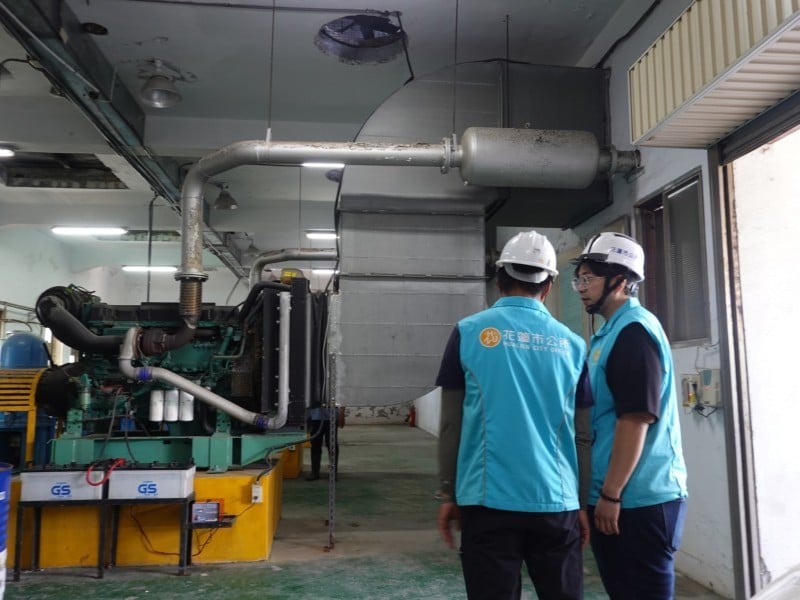 強颱「巴威」逼近　魏嘉彥視察南濱抽水站整備