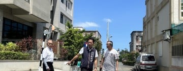 跨單位追查吉安「滲漏水源頭」 !  黃金發積極協調實地會勘 