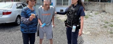 失智翁外出迷途　新城警暖心協尋助其平安返家