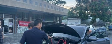 男洽公返家車子電瓶沒電 警結合村長救助返家