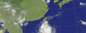 「紅霞」外圍環流影響 花東降雨漸增
