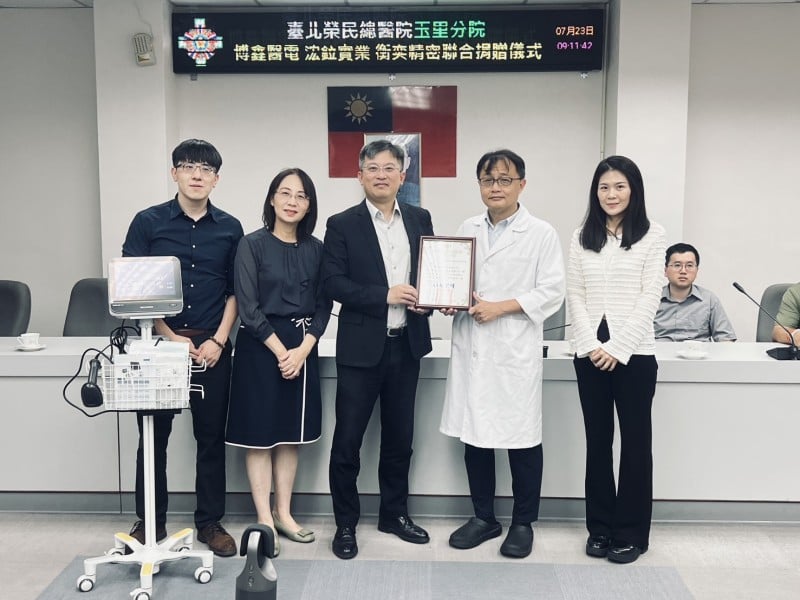 媒合善心企業捐贈醫療設備 攜手守護偏鄉健康