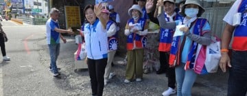 游淑貞烈日下拜票氣勢如虹  蔣萬安週六15日小巨蛋助陣