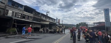 瑞穗鄉驚傳火警 延燒6棟建築