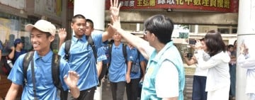 化仁國中棒球隊啟程赴日交流