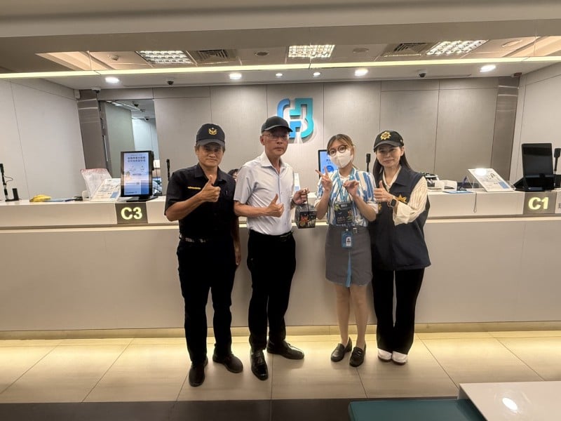 警銀聯手阻詐奏效！花警攜手金融機構成功攔阻詐騙 守住民眾逾百萬財產