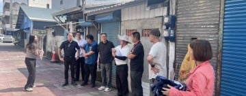 玉里鎮青創基地工程即將啟動 龔文俊主持拆除協調會