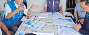 從和平村「沙塵暴」到民生用水安全！王沈剛竹陳情盧縣一赴和平村會勘