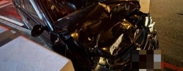 女子毒駕失控「撞擊巡邏車」警方查獲吸食器依法偵辦