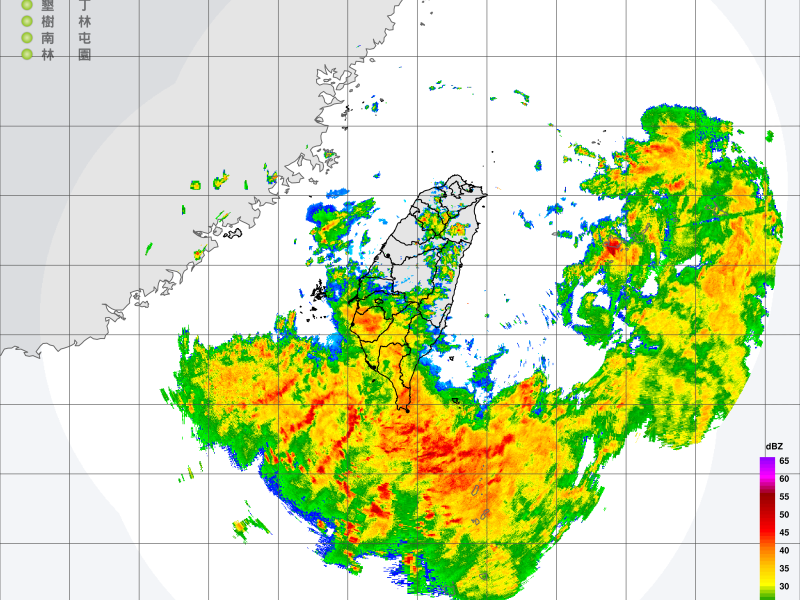 西南風偏強帶來短延時強降雨　南部慎防豪雨、中北部及東部山區防大雨