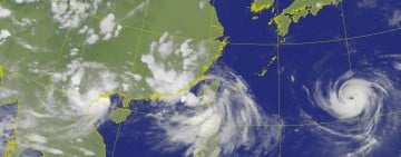 西南風低壓帶持續影響　高雄今晚至明日防超大豪雨　花東山區慎防強降雨