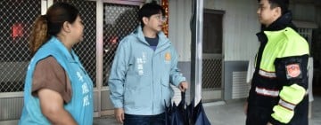 魏嘉彥赴國福里督導撤離土石流保全戶