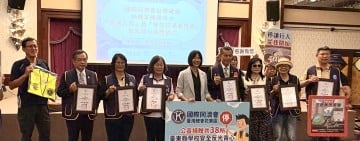 交通安全月獻愛心 同濟會捐贈國中小38校「反光背心」