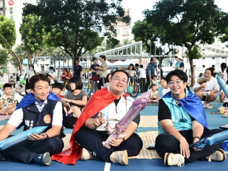 兒童嘉年華中山公園熱鬧登場