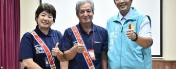 與那國町姊妹市訪團抵花參加馬拉松