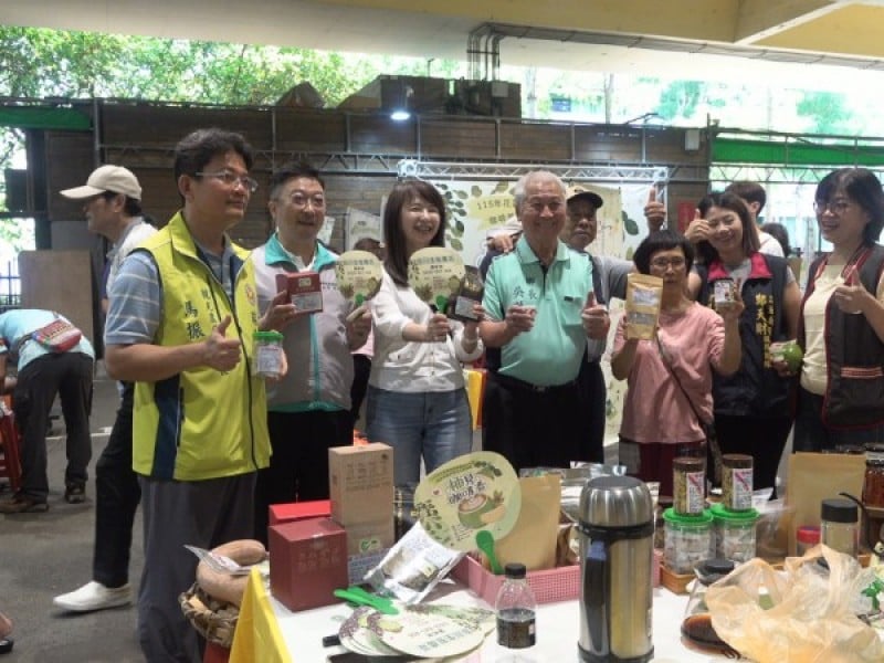 瑞穗鄉鶴岡文旦暨咖啡等農特產品行銷推廣 今在建國花市展開