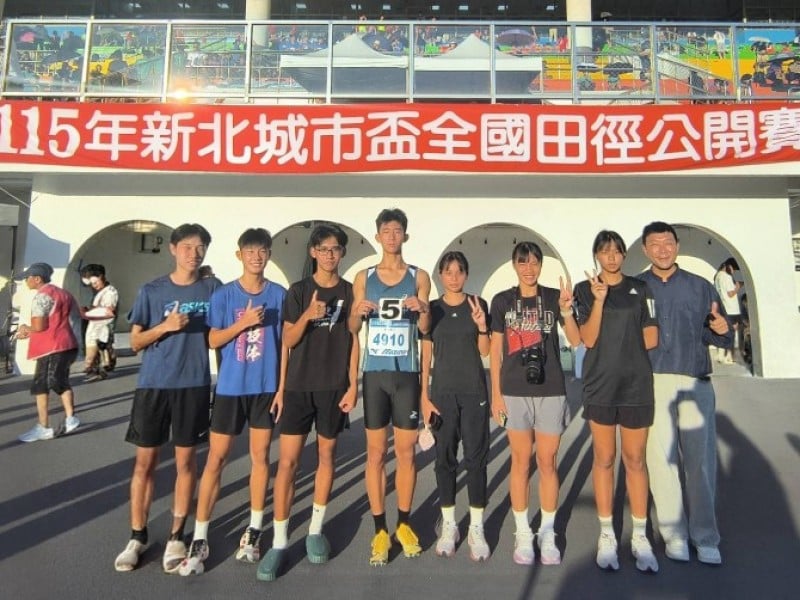 21秒95破大會紀錄！宜昌國中徐唯宸兩週橫掃四金