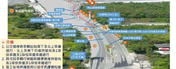 「馬太鞍溪鋼便橋」9/30~12/25 施工 引道段機動管制、交維改道 用路人請減速慢行