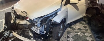 毒駕逆向撞路邊車輛 駕駛現行犯送辦