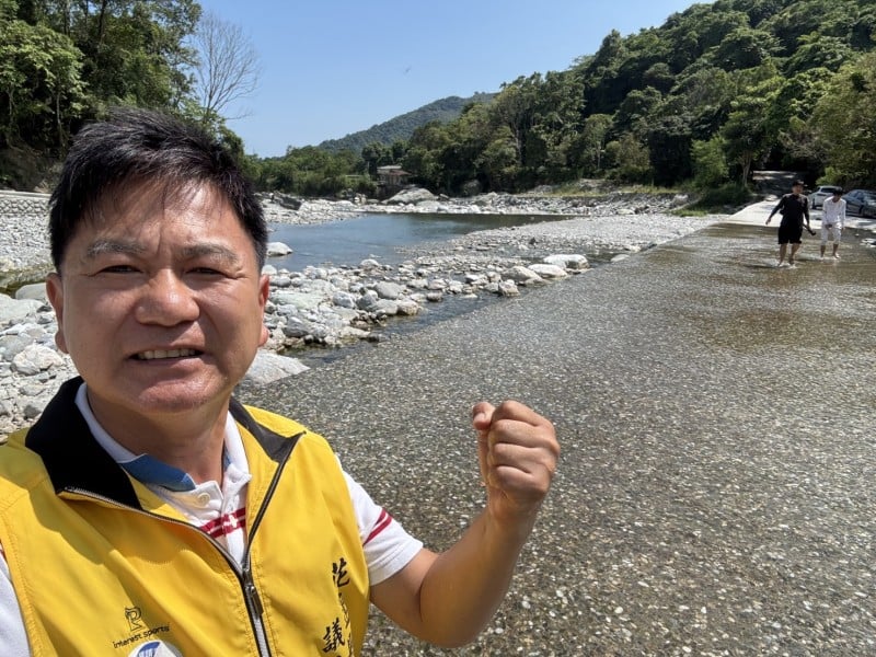 江躍辰倡「南濱滯洪池」升級多功能親水樂園