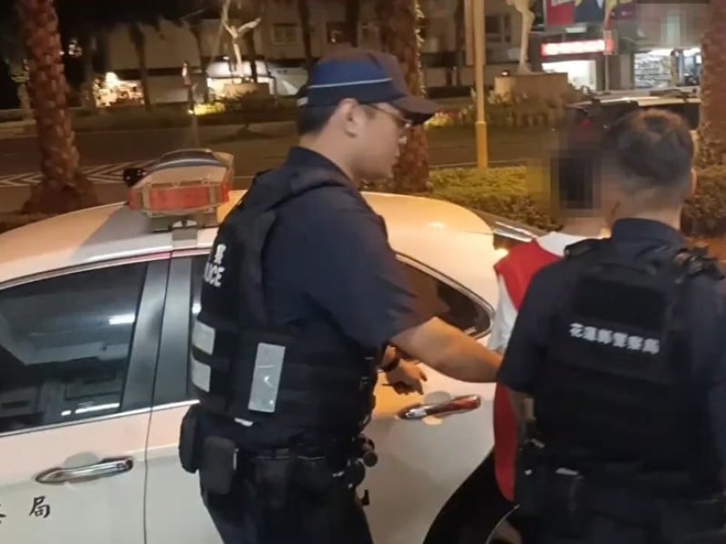 一對男女起口角 男子掌摑女子又藏刀