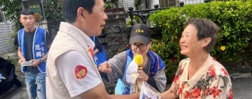 黃金發走訪永安、仁里村　村長、民代陪同深入巷弄向鄉親懇託