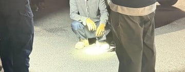 東大門夜市今晚間驚傳男子持刀砍人 