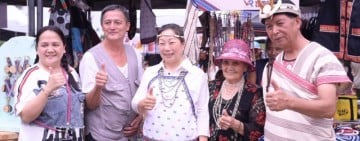 徐榛蔚出席萬榮鄉太魯閣族感恩祭