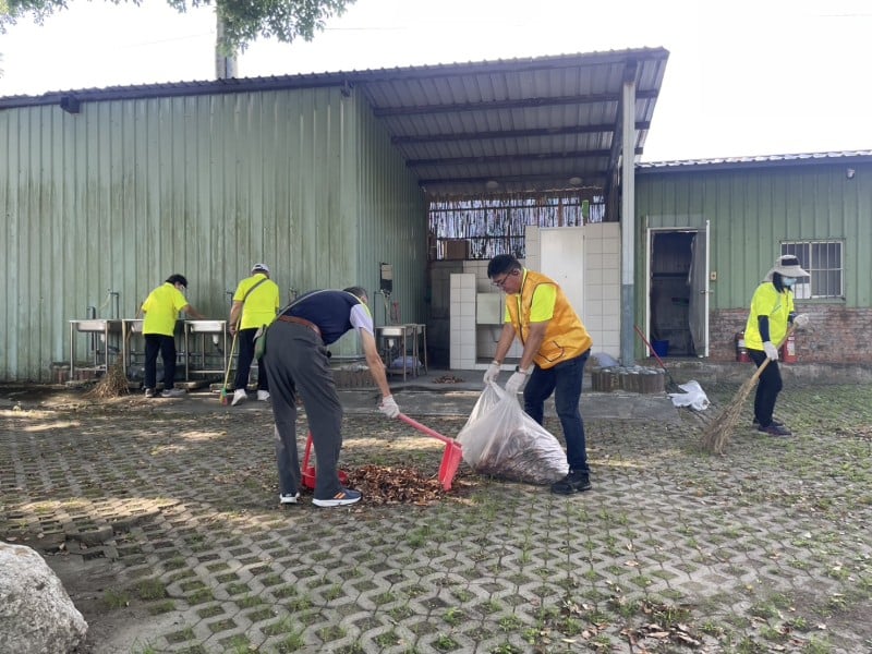 響應公益日！花蓮縣救國團吉安、壽豐義工淨園